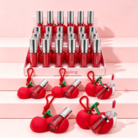 Brillant à lèvres Siyiping en forme de cerise, hydratant et nourrissant, huile à lèvres mignonne en forme de fruit cerise pour femmes et filles
