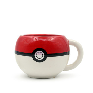 Tasses en céramique d'anime japonais soigneusement sélectionnées pour enfants et filles, motifs mignons de <span class=keywords><strong>Pikachu</strong></span> et Pok, tasses à eau, Quanzhou, Fujian - Product Image 2