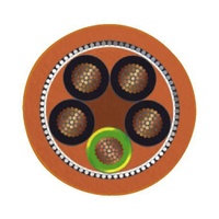 Werkseitig angepasste PUR Shielded Plug Straight M12 K Codierung 1,5m Buchse männlich abgewinkelt gerade geformte Kabel Bewertung 600V 16A