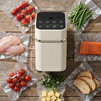 Machine de mise sous vide automatique portable OEM, faible MOQ, vente en gros d'usine, emballage alimentaire électrique pour la cuisine domestique
