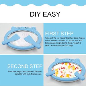 Máquina para Hacer Yogurt Helado Mini, sin Enchufe, para Niños, de Uso Doméstico, del Fabricante - Product Image 3