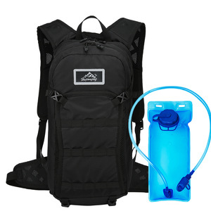 Mochila Deportiva para Ciclismo, Correr, Hidratación, con Bolsillo para Casco, para Hombres y Mujeres, Bolsa para Bicicleta, Bolsa de Agua, Cantimplora, para Maratón, Jogging, Senderismo - Product Image 1