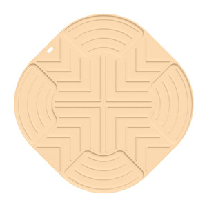 Alfombrilla de Silicona <span class=keywords><strong>Multifuncional</strong></span> Resistente al Calor, Diseño Antideslizante, Apta para Freidoras de Aire y Tapas de Ollas, Aislante para Cocina - Product Image 5