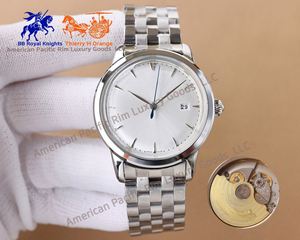 Reloj de Mujer de Acero Inoxidable Clásico de Alta Calidad, Nuevo Diseño de Lujo con Fase Lunar, Resistente al Agua, Correa de Cuero de 22 mm para Mujeres Maduras - Product Image 6