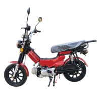 Cub Pédale 50CC 49CC 70cc 100cc Cyclomoteur Moteur 4 Temps Long Seat Essence Moto Scooter