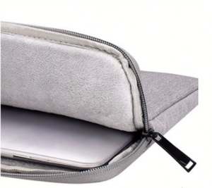 Housse d'ordinateur portable en feutre polyester personnalisée avec logo pour hommes et femmes, design personnalisé, taille 35x26x2, impression sérigraphique/sublimation, broderie - Product Image 6