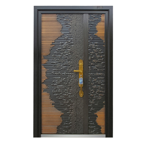 PHIPULO acaba <span class=keywords><strong>de</strong></span> lanzar puerta delantera <span class=keywords><strong>de</strong></span> aluminio personalizada hecha a <span class=keywords><strong>mano</strong></span> puerta artesanal casa <span class=keywords><strong>de</strong></span> lujo gran puerta <span class=keywords><strong>de</strong></span> entrada - Product Image 3