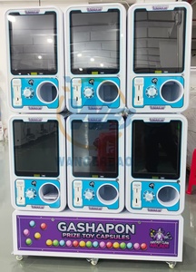 WANGERBAO, buen servicio, Mini máquina de grúa Gachapon de Metal, aceptador de monedas, cápsula Expendedora de Gacha, juguetes <span class=keywords><strong>Kinder</strong></span> 6 + años - Product Image 4