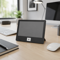 Mesin Pemeriksa Harga Windows 11.6 Inci Intel I3 4G DDR 64G Penyimpanan Layar Sentuh Multi 1D 2D Pemindai Barcode Ritel Pemasangan Dinding