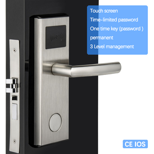 गर्म बिक्री Rfid कार्ड स्टेनलेस स्टील सॉफ्टवेयर एनकोडर मुक्त sdk pms सिस्टम हैंडल दरवाजा लॉक होटल लॉक अपार्टमेंट - Product Image 5