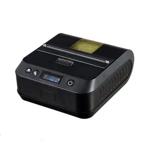 Impresora térmica Portátil con Bluetooth, dispositivo de impresión móvil de línea térmica de punto de 80mm, color blanco y negro, 102W X 108D H X 50 Mm, 50 ~ 80 mm/s, CASHINO