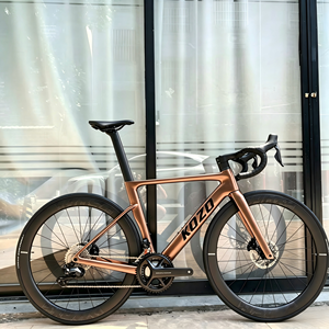 Bicicleta de Carretera de Fibra de Carbono Kozo, Venta Directa de Fábrica, Modelo Wheeltop-EDS-TX 24s, Frenos de Disco Hidráulicos, Certificación OEM CE Sk02- - Product Image 1
