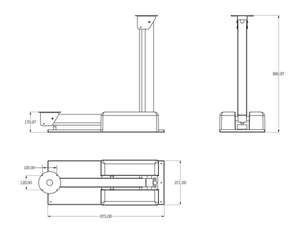 Mástil Neumático para Mecanismo de Inclinación, Resistente al Agua y al Polvo IP66, Utilizado para Varias Operaciones Nocturnas - Product Image 5