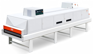 Machine de revêtement UV automatique double face de précision <span class=keywords><strong>pour</strong></span> meubles en <span class=keywords><strong>bois</strong></span>, 1300 mm, <span class=keywords><strong>pour</strong></span> panneaux en placage, papier et MDF, ligne de vernissage UV à rouleaux - Product Image 5