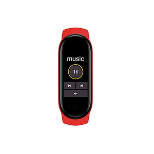 Montre connectée multifonctionnelle, moniteur <span class=keywords><strong>de</strong></span> fréquence cardiaque, <span class=keywords><strong>de</strong></span> tension artérielle, <span class=keywords><strong>de</strong></span> pas, <span class=keywords><strong>de</strong></span> musique, <span class=keywords><strong>de</strong></span> sommeil, montre <span class=keywords><strong>de</strong></span> sport intelligente <span class=keywords><strong>M6</strong></span> pour hommes - Product Image 5
