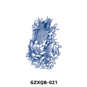 Nouveau Style étanche semi-permanent à base de plantes autocollant de <span class=keywords><strong>tatouage</strong></span> pour hommes femmes longue durée Internet célébrité inspiré jus <span class=keywords><strong>fleur</strong></span> - Product Image 4