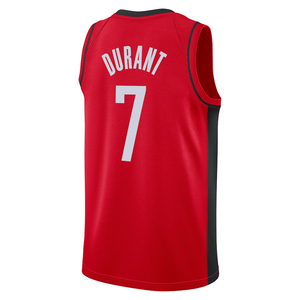 Herenkleding # 7 Durant Houston Jersey op maat gemaakte basketbaloverhemden geborduurde jeugduniformen sportkleding met logo's hot-press - Product Image 3