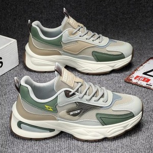 Zapatos Deportivos de Malla para Hombre, Otoño, Modernos, Versátiles, con Suela Gruesa, Antideslizantes, Casuales, Estilo Dad Shoes - Product Image 3