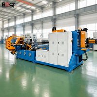 Machine à cintrer les tuyaux CNC NJBOST à 8 axes, 130 mm, mandrin robuste pour tuyaux de grand diamètre