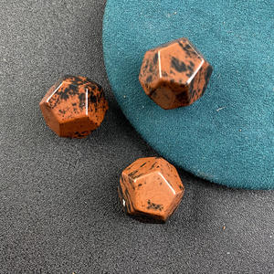 HZ Venta al por Mayor, Juego de Dados de Cristal Poliédrico Personalizados para D&D, Dados de 16mm para Juegos de Rol como Dungeons & <span class=keywords><strong>Dragons</strong></span> &<span class=keywords><strong>amp</strong></span>; Juego de dados de piedras preciosas - Product Image 6