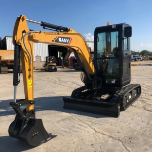 Miniexcavadora SY35U de Alta Eficiencia con Giro Cero para Proyectos de Construcción Urbana y de Jardinería - Product Image 1