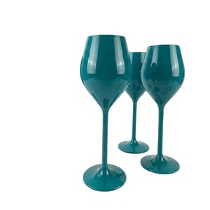 Copa de Vino de Plástico de 130 ml con Logotipo Personalizado, Fábrica OEM, Copa de Vino Irrompible de Tritán, Copa de Champán para Bodas y Fiestas - Product Image 1