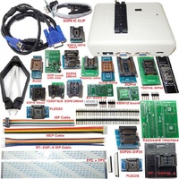 Programador RT809H, NAND/EMMC/EC/MCU/ISP, lectura y escritura de alta velocidad con un juego completo de enchufes de programación