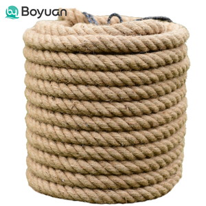 Cuerda de Yute Trenzada Boyuan, Cuerda de Cáñamo Natural Gruesa para Manualidades, Barandillas Náuticas, Decoración de Hamacas - Product Image 3