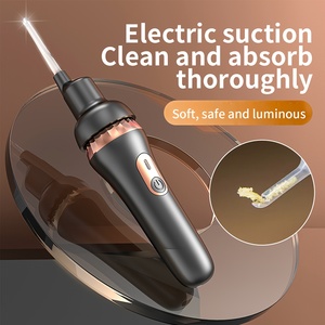 Limpiador de Oídos Eléctrico Luminoso para Niños y Adultos, Recargable por USB, Vibración Indolora, Aspirador de Cera, Herramienta de Limpieza de Oídos - Product Image 2