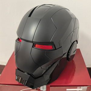 Máscara de Casco de Iron Man Negra Mate, Disfraz de Superhéroe para Niños y Adultos - Product Image 2
