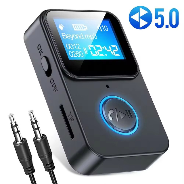 Mini Lcd Screen Bt 5.0 Mp3 Player Rechargeable Battery Portable Design Battery Life Up To 10 Hours
