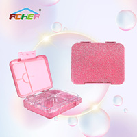 Boîte à bento réutilisable légère en Tritan pour enfants Aohea, boîte à lunch en plastique écologique portable pour l'école