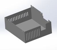 Boîtier en alliage d'aluminium d'usine, boîtier de commande en acier inoxydable, châssis métallique pour amplificateur audio, boîtier de contrôleur de puissance IP54