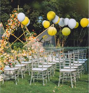 Chaise <span class=keywords><strong>de</strong></span> <span class=keywords><strong>cour</strong></span> transparente <span class=keywords><strong>de</strong></span> Offre Spéciale acres avec dossier à sens élevé pour les banquets d'hôtel, les mariages et les événements <span class=keywords><strong>en</strong></span> plein air - Product Image 6