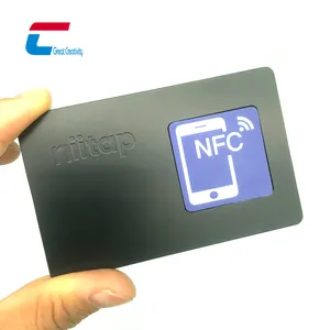 소셜 미디어 공유를위한 베스트 셀러 맞춤형 NFC 메탈 디지털 명함