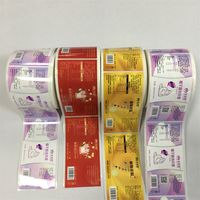 Estampage à chaud Transparent Logo vinyle santé résistant à la température étiquettes de produits