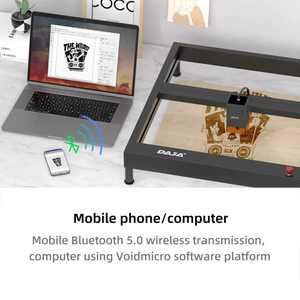 Compatible avec les machines de marquage laser rouge LightBurn D4 2W, machine de gravure laser double, laser à fibre pour métaux et non-métaux - Product Image 6