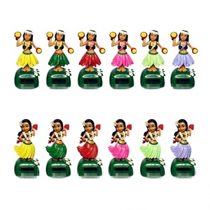 Bambola Hula Hawaiana Per Cruscotto Auto - Figura In Poliresina, Decorazione Per Auto, Casa O Ufficio, Altezza 16 Cm