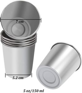 Vente en gros de gobelets à shot en acier inoxydable de 70 ml (2,37 oz) - Product Image 2