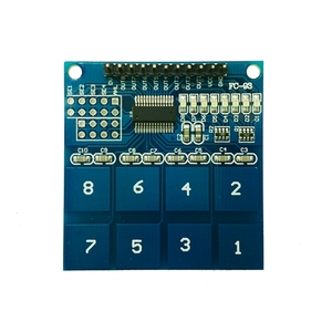 Module de commutateur tactile capacitif à 8 touches haute sensibilité OKY3422 TTP226 Remplace le bouton mécanique - Product Image 6