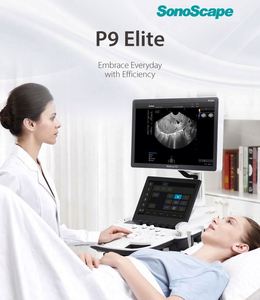 Sonoscape P9 Elite, diagnóstico por imágenes de alta resolución, máquina de ultrasonido con carro <span class=keywords><strong>Doppler</strong></span> a <span class=keywords><strong>Color</strong></span> AI para clínica/Hospital - Product Image 2