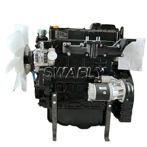 Yanmar 4 silindir 4TNV94L dizel Motor makineleri için ekskavatör 4TNV94L-BVWBC Motor tertibatı 36.2KW 2100RPM