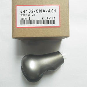 Pommeau de levier de vitesse de voiture 54102-SNA-A02 en plastique gris ergonomique pour Honda Civic 8ème génération - Product Image 5