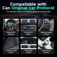 Interfaz Multimedia Android para Coche con Navegación GPS de 8.8 Pulgadas para BMW Serie 3 E90 E92 2004-2008 CCC, Carplay Inalámbrico, WIFI, 4G
