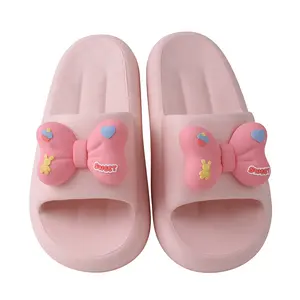 Nuovo Design personalizzato da donna scivoli pantofole cuscino alla moda donna EVA Platform House pantofole in schiuma Soft House scivola pantofole