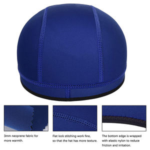 Cappello da immersione in Neoprene personalizzato cappello da immersione termico da 2MM cuffia da nuoto per Snorkeling cappello da Surf berretto da nuoto impermeabile - Product Image 3