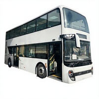 Autocars à deux étages 63 places, bus urbains diesel Euro3, état neuf, conduite à gauche/droite personnalisable