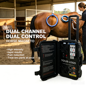 Machine de massage PEMF populaire pour chevaux, stimule la circulation, favorise une meilleure qualité de sommeil, machine PEMF portable pour ferme équine - Product Image 1