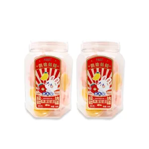 WDL 600g Honey Boo Rabbit Pudding Jelly Low-Fat Fruity Flavored Bulk Packaging Featuring Cartoon Stick Shapes for Adults