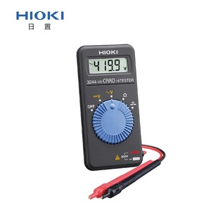 มัลติมิเตอร์ดิจิตอล HIOKI 3244-60 วัดแรงดันไฟฟ้า AC 0-500V ผลิตในญี่ปุ่น รูปแบบการ์ดขนาดกะทัดรัด - Product Image 4
